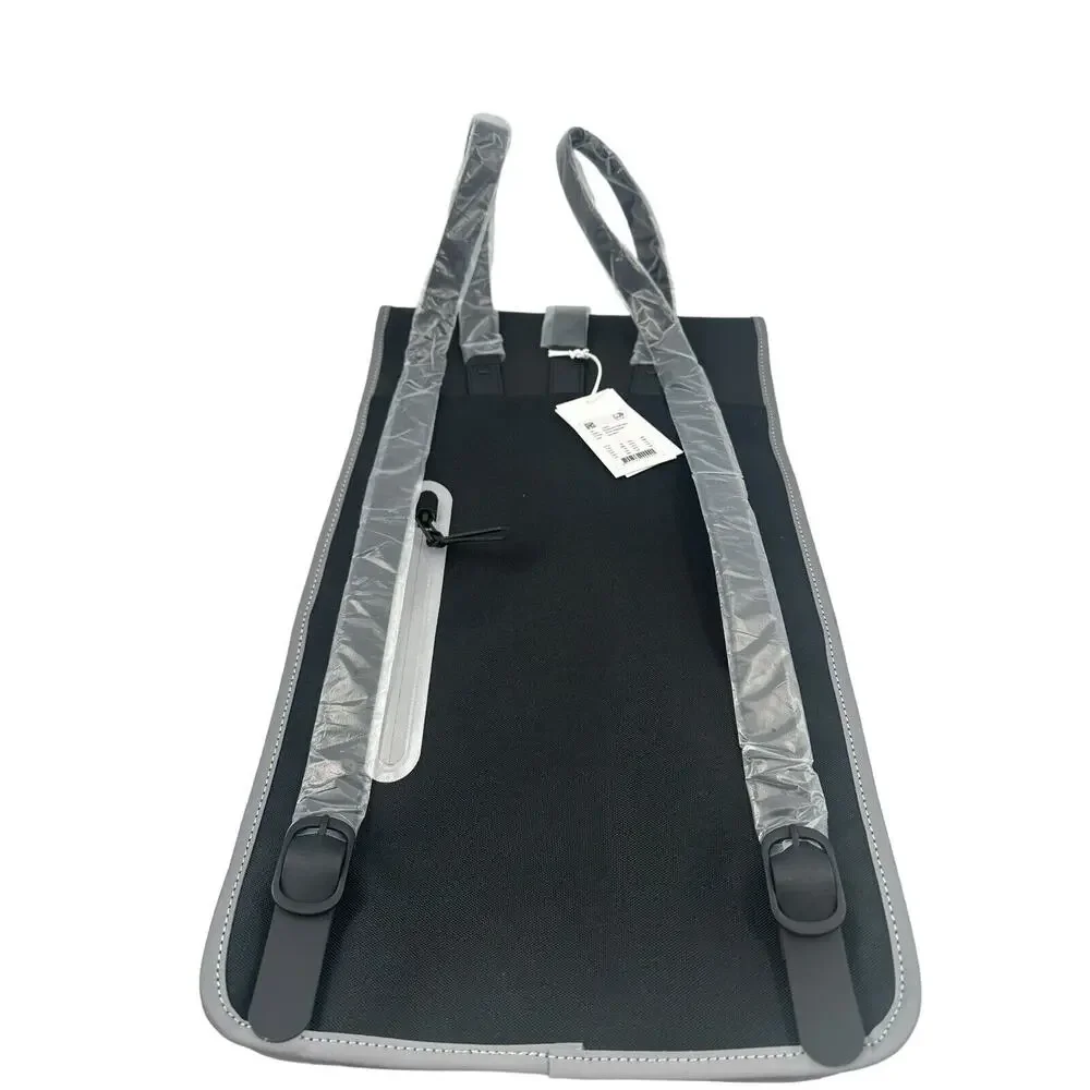 Rains Backpack Reflective Black Reflective 14090 Waterproof New With Tags
